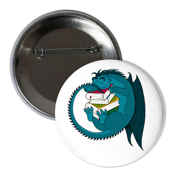Odznáček Book Dragon