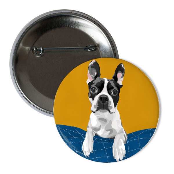 Odznáček Boston Terrier