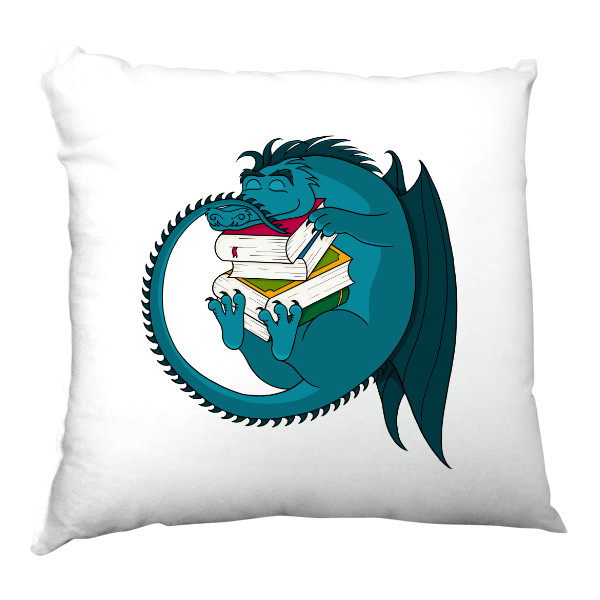 Polštář Book Dragon