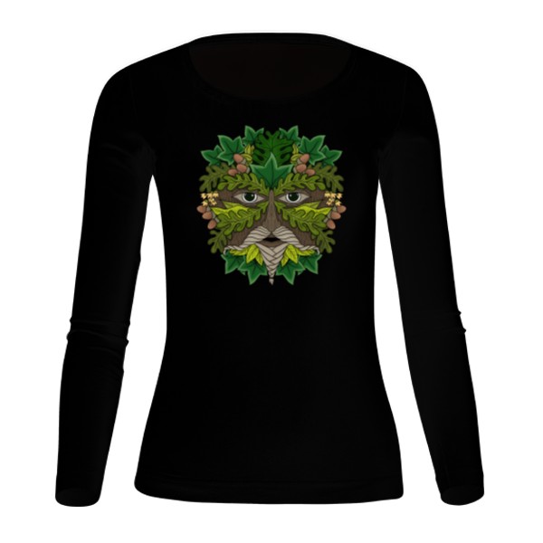 Tričko Green Man dámské černé
